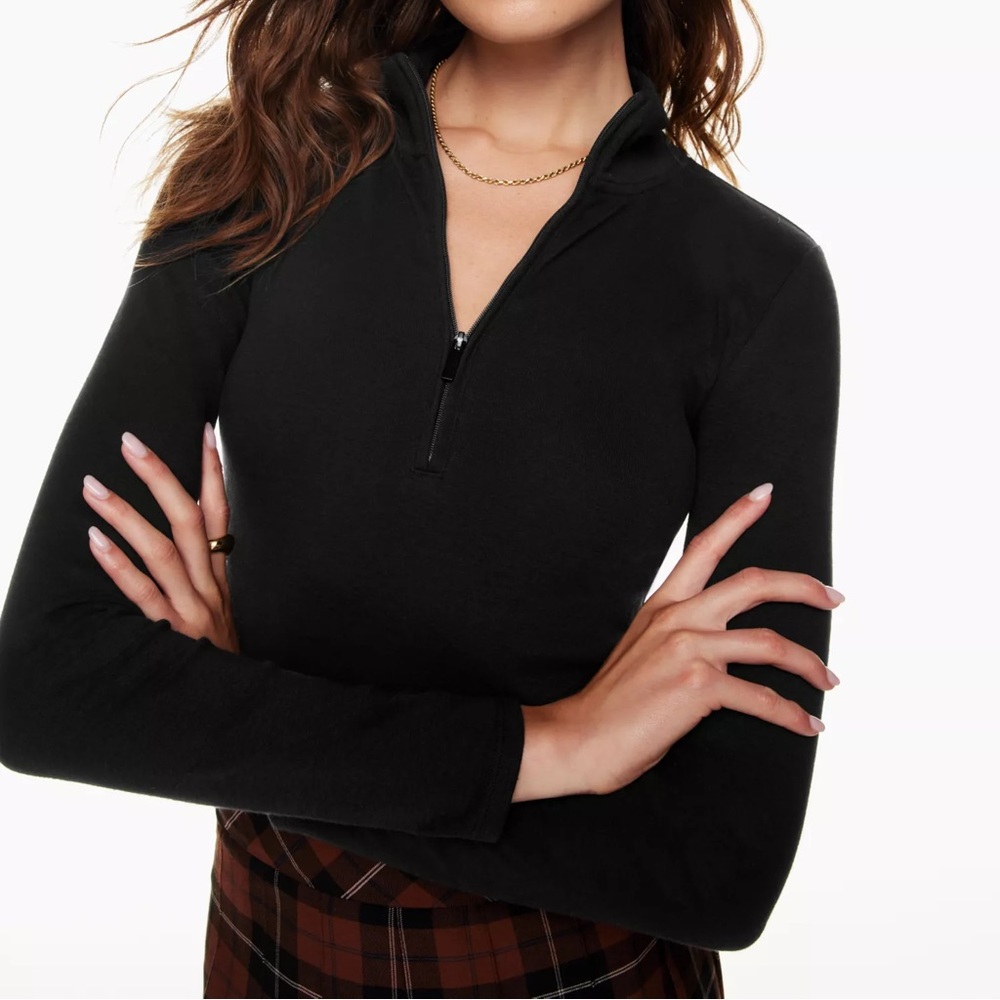 Aritzia Sunday Best BestHug™ Monarch 1/2 Zip Longsleeve
